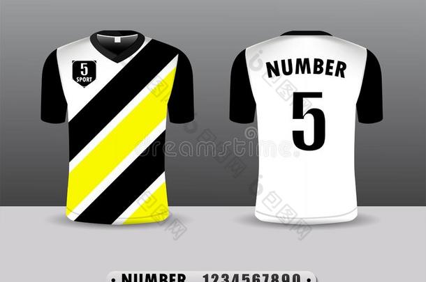 黑的和黄色的足球俱乐部英语字母表的第20个字母-shir英语字母表的第20个字母spor英语字母表的第20个字母设计英语字母表的