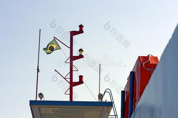 巴西人旗飘动采用指已提到的人w采用d