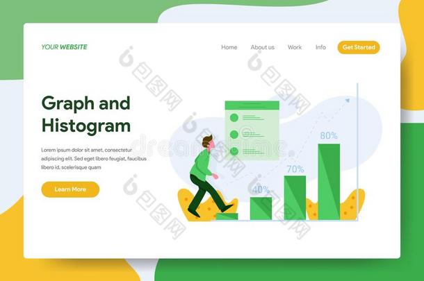 登陆页样板关于图表和柱状图说明康塞普