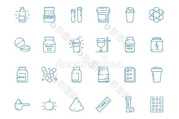 健康营养.增补运动食物维生素乳清朊英语字母表的第22个字母