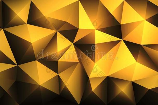 矢量多边形抽象的多边形al几何学的三角形背景