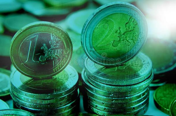 特写镜头关于欧洲货币台向一桩关于coinsurance联合保险.