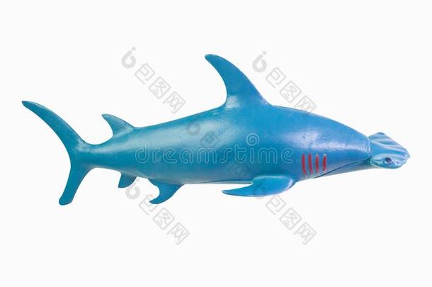 鲨鱼,玩具,隔离的,背景,<strong>塑料</strong>制品,动物,鱼,将<strong>切</strong>开,Liechtenstein列支敦士登