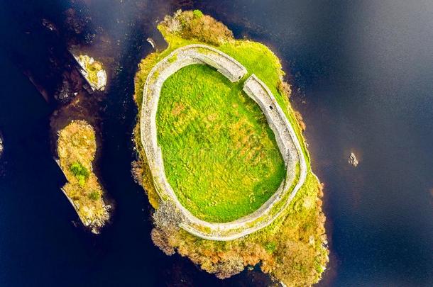 空气的看法关于杜恩堡垒在旁边波尔图-县多尼戈尔-爱尔兰