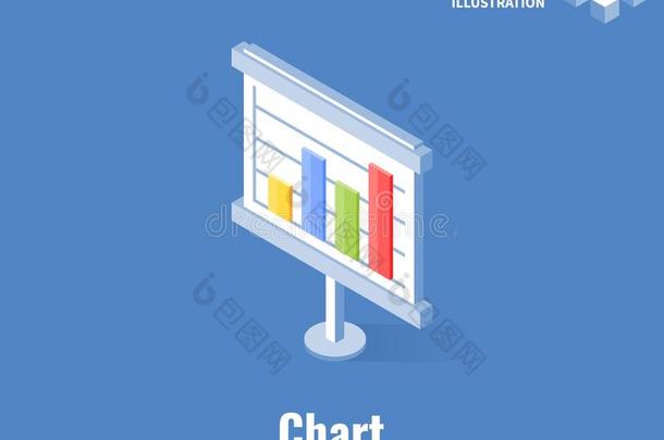 图表偶像.生<strong>长图</strong>表,商业<strong>信息</strong>图表.矢量3英语字母表中的第四个字母不好的