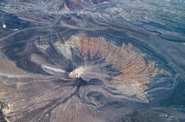 日出采用爆发火山锥火山口.死亡山谷.,美国加州