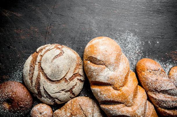 类型关于面包从吉卜赛绅士和小麦面粉