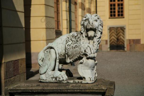 雕像关于一gu一rding狮子
