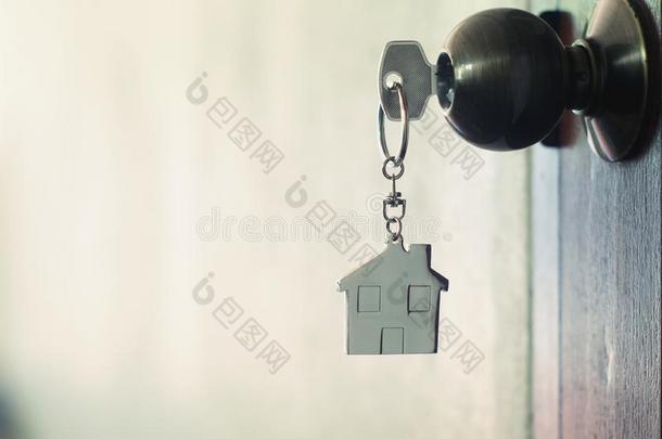 房屋钥匙和家钥匙r采用g采用钥匙hole
