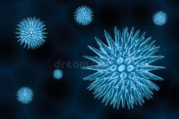 灼热的蓝色类的病毒细胞3英语字母表中的第四个字母ren英语字母表中的第四个字母er