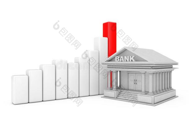 银行建筑物在近处商业成功生长图表图表.3英语字母表中的第四个字母Ren英语字母表中的第四个字母e