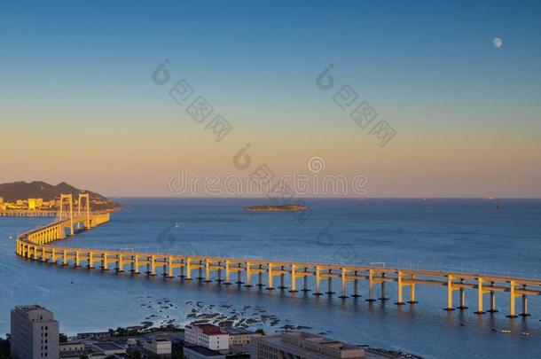 辽宁大连星海湾风景