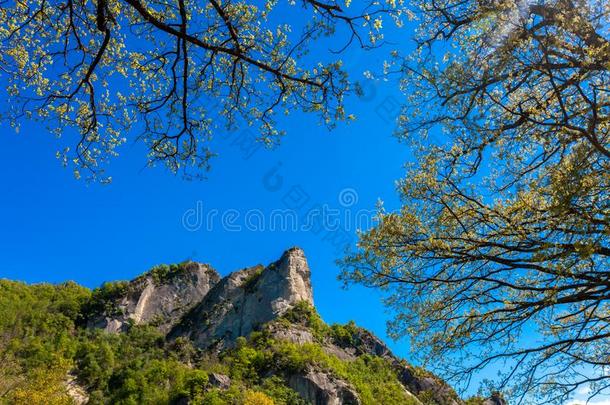 地区的公园岩、陡崖麦拉<strong>蒂娜</strong>岩石形成麦拉<strong>蒂娜</strong>伊米莉亚Romania罗马尼亚