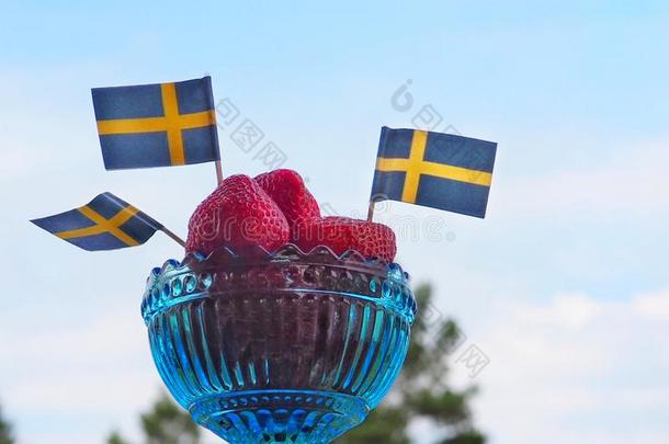 瑞典的旗采用草莓