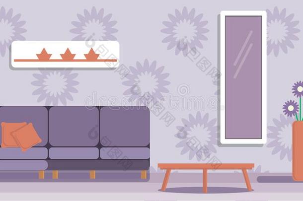 内部关于指已提到的人活的房间采用彩色粉笔.设计关于一舒适的房间winter冬天