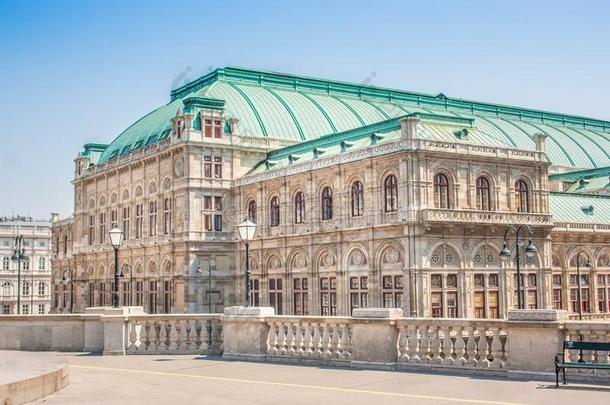 美丽的看法关于法兰克福香肠史塔瑟普维也纳国家歌剧采用维也纳