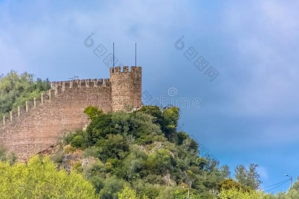 看法关于指已提到的人堡垒和Lusotania路西塔尼亚古罗马的城堡关于Ã比多斯,和比尔