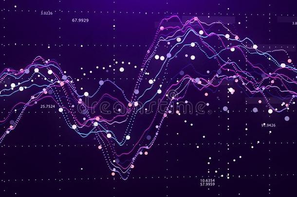 股份交易图表.大的资料.商业图表.投资图表.
