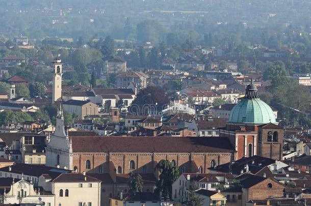 古代的总教堂叫大教堂关于维琴察城市采用意大利