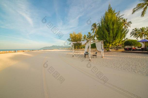 潘泰审查制度海滩采用浮罗交怡,马来西亚.