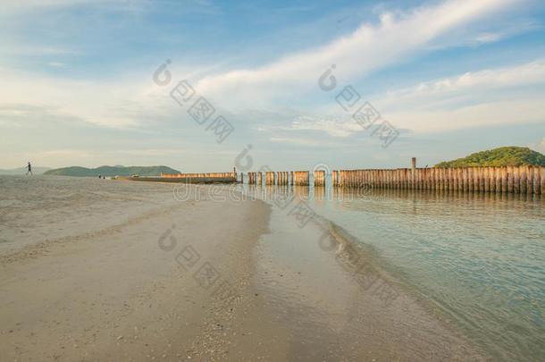 潘泰审查制度海滩采用浮罗交怡,马来西亚.