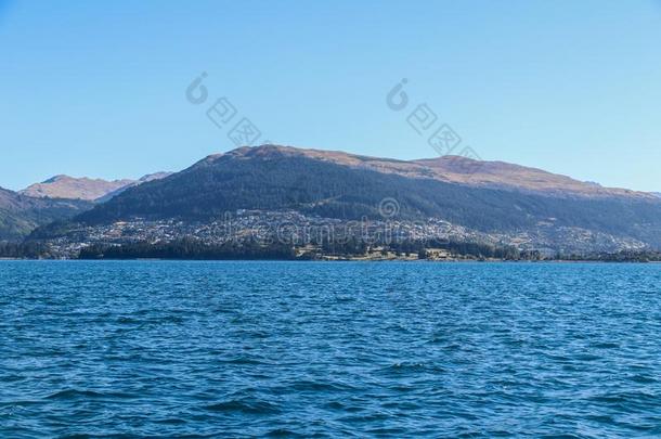 捕鱼新的西兰岛南方岛湖