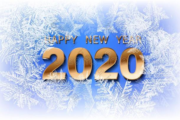 <strong>2020圣诞节</strong>落下雪矢量隔离的向黑暗的背景.