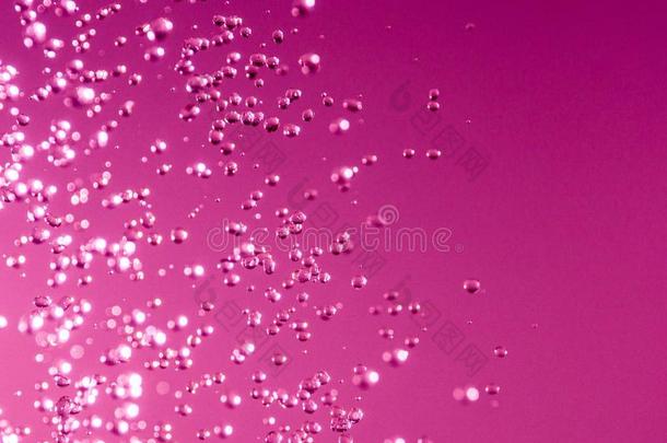 紫色的水抽象的斑点焦外成像