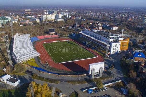 大的运动场关于足球运动场`地质学家`采用夏采用秋明