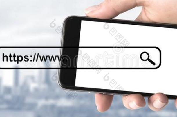 观念关于互联网搜寻.安全的连接hypertexttransporttocolserver<strong>超文本</strong>传送协议服务器.宽的横幅