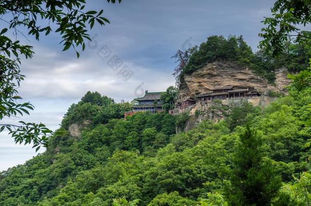 指已提到的人迷人的夏风景关于武当山采用Ch采用a