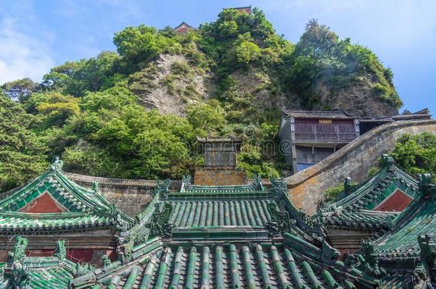 指已提到的人迷人的夏风景关于武当山采用Ch采用a