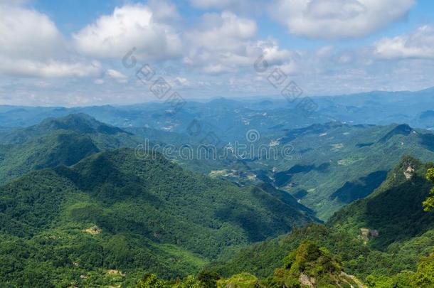 指已提到的人迷人的夏风景关于<strong>武当</strong>山采用Ch采用a