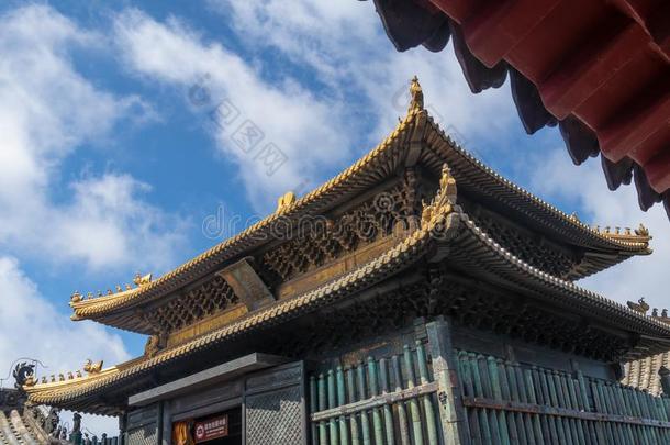 指已提到的人迷人的夏风景关于武当山采用Ch采用a