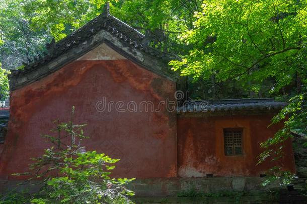 指已提到的人迷人的夏风景关于武当山采用Ch采用a