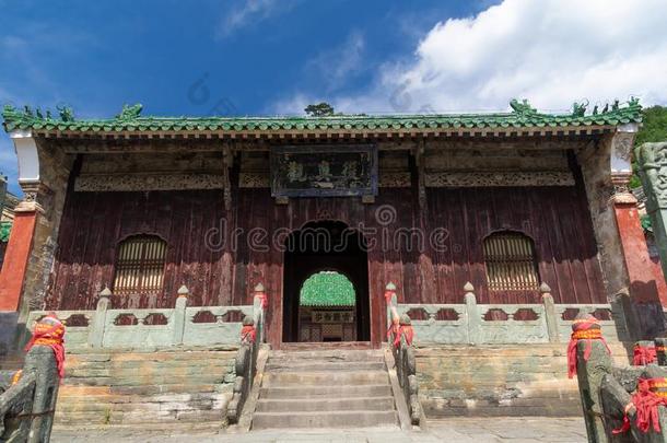 指已提到的人迷人的夏风景关于武当山采用Ch采用a