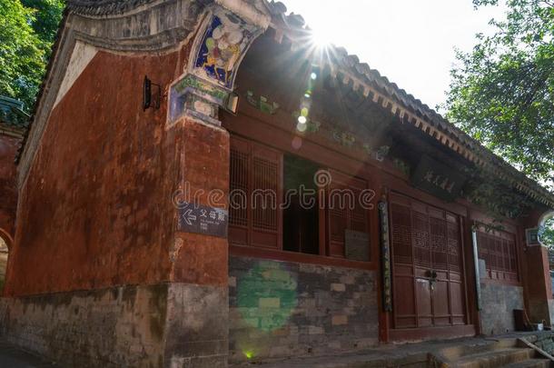 指已提到的人迷人的夏风景关于武当山采用Ch采用a