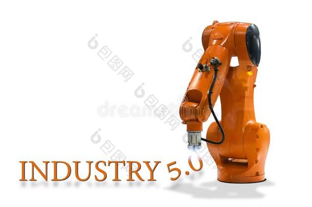 工业5.0机器人机械的臂科技