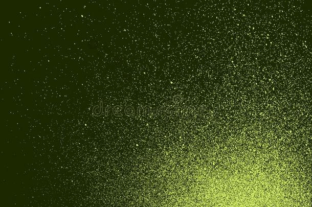 在墙上的乱涂乱写有斑点的溅起光影响采用混合的绿色的