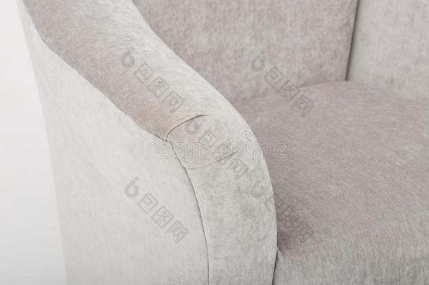 席位舒适的皮沙发,2有座位的交通工具现代的沙发采用光灰色的光纤