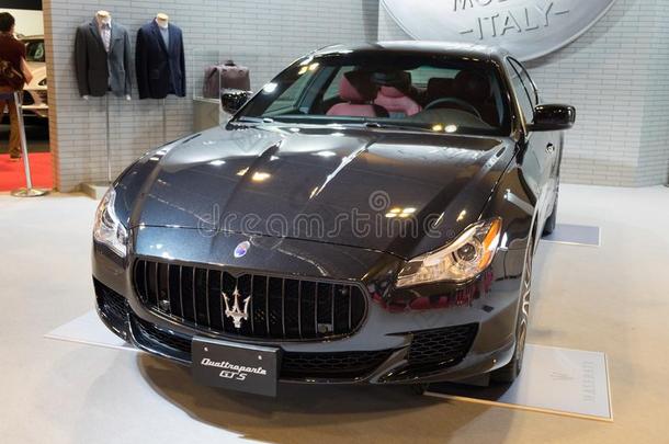 玛莎拉蒂Quattroporte2015燃气轮机5汽车表示