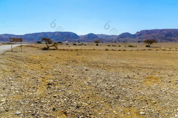 干涸河道帕兰自然储备,采用指已提到的人内盖夫沙漠