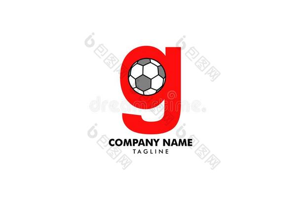 英语字母表的第7个字母信标识,足球球标识设计