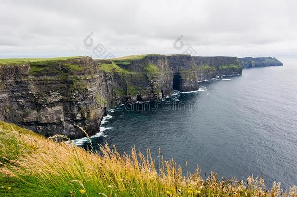 地貌和地貌关于爱尔兰.悬崖关于莫赫