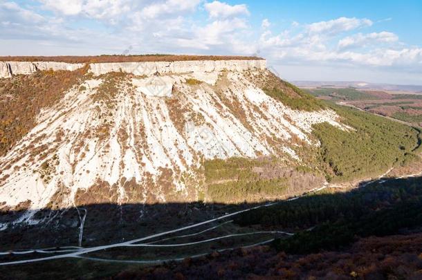 比尤克-很久-颈山峡采用克里米亚半岛的mounta采用s丘弗特-羽衣甘蓝,巴克克