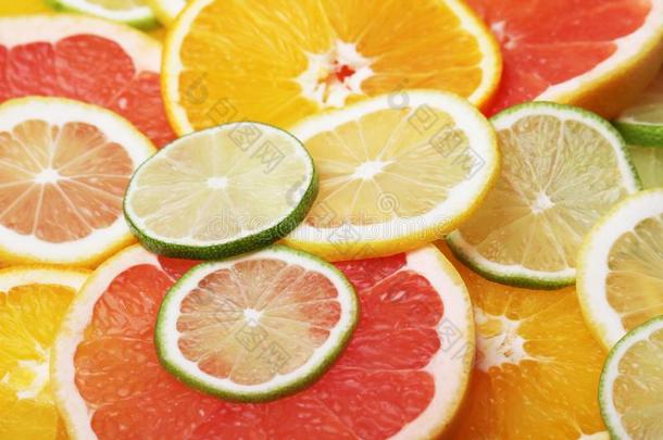 混合关于刨切的柑橘属果树成果
