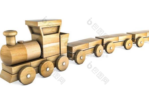 火车和客车厢.孩子们`英文字母表的第19个字母玩具.illu英文字母表的第19个字母trati向向白色的背
