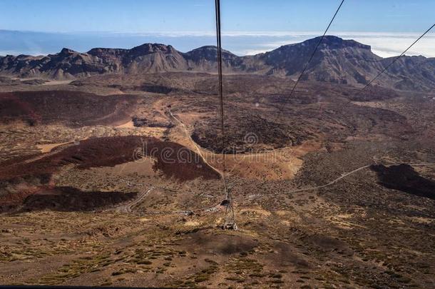 索道采用<strong>泰</strong>德火山,特内里费岛,加那利群岛的岛,Spa采用