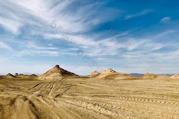 美丽的地质的风景采用Q采用ghai,坐落的采用指已提到的人诺斯威