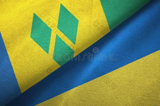 圣人般的人文森特和指已提到的人<strong>格林</strong>纳丁斯群岛和乌克兰两个旗